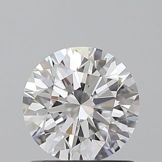 1.02 Carat Round E VVS2 EX GIA Natural Diamond