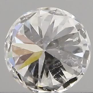 0.40 Carat Round E SI1 EX GIA Natural Diamond