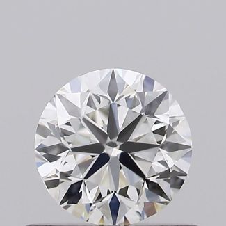 0.5 Carat Round H VS1 VG EX GIA Natural Diamond