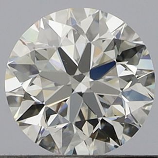 0.5 Carat Round F VS1 EX GIA Natural Diamond