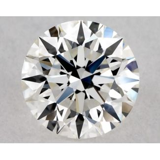 0.4 Carat Round H VS1 EX GIA Natural Diamond