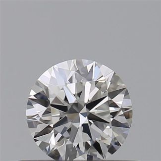 0.4 Carat Round F VVS1 EX IGI Natural Diamond