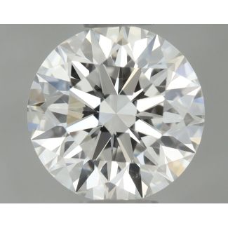 0.73 Carat Round G VVS2 EX GIA Natural Diamond