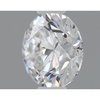 0.35 Carat Round F SI1 EX GIA Natural Diamond