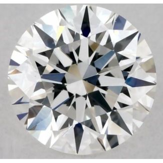 0.45 Carat Round F VS1 EX GIA Natural Diamond