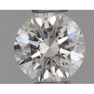 0.27 Carat Round H VVS1 EX GIA Natural Diamond