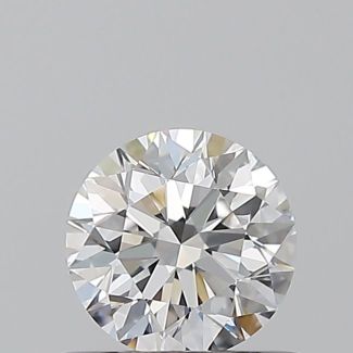 0.5 Carat Round D VVS1 EX HRD Natural Diamond