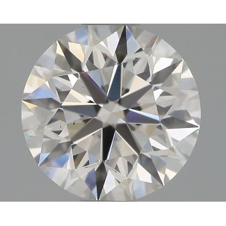 0.8 Carat Round H VS1 EX GIA Natural Diamond