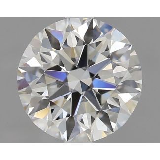 1.3 Carat Round H VVS1 EX GIA Natural Diamond