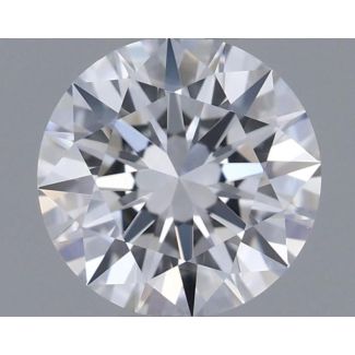 0.46 Carat Round D IF EX GIA Natural Diamond