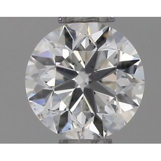 0.40 Carat Round G VS2 VG EX GIA Natural Diamond