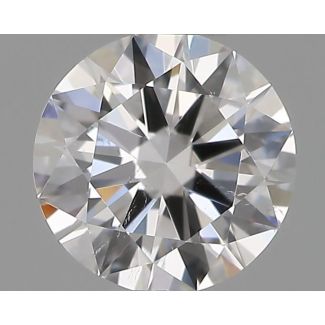 0.30 Carat Round D SI1 VG EX GIA Natural Diamond