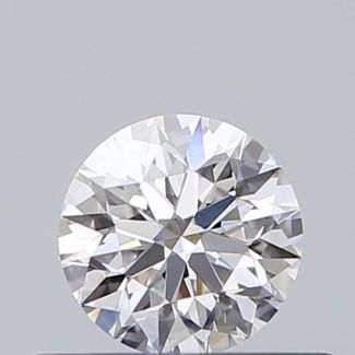 0.35 Carat Round D VS2 EX GIA Natural Diamond