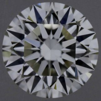 0.41 Carat Round F IF EX GIA Natural Diamond