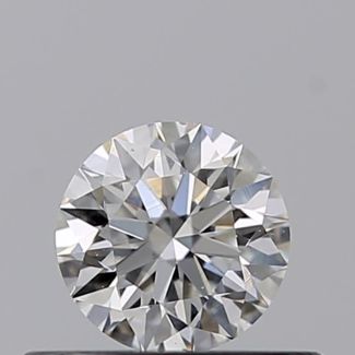 0.31 Carat Round F VS2 EX GIA Natural Diamond