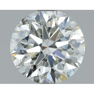 1.56 Carat Round H VVS1 EX GIA Natural Diamond