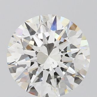 1.51 Carat Round H SI1 EX GIA Natural Diamond