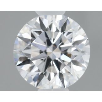 0.3 Carat Round D SI2 EX GIA Natural Diamond