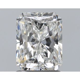 1.5 Carat Radiant F SI1 - EX GIA Natural Diamond