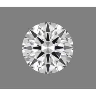 0.34 Carat Round E VVS1 EX GIA Natural Diamond