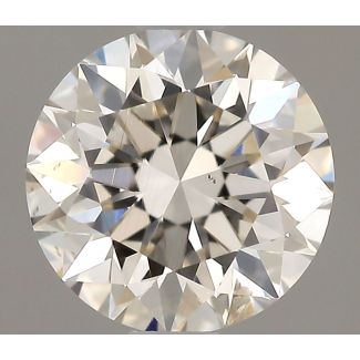 0.5 Carat Round G SI2 EX IGI Natural Diamond