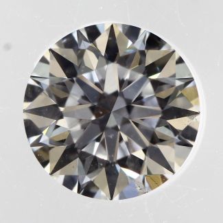 0.35 Carat Round E SI2 EX GIA Natural Diamond