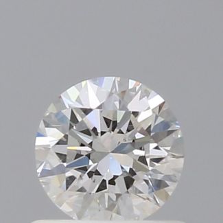 0.60 Carat Round E VS2 EX VG GIA Natural Diamond