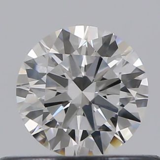 0.37 Carat Round F VVS1 VG EX GIA Natural Diamond