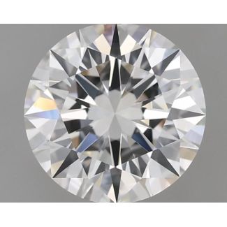 1.08 Carat Round F VVS1 EX GIA Natural Diamond