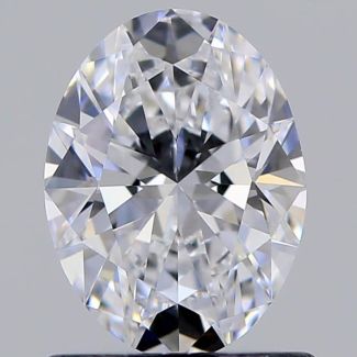 0.80 Carat Oval D VS1 - EX VG GIA Natural Diamond