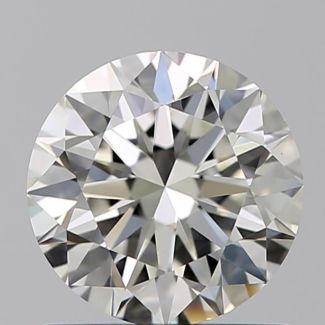 0.90 Carat Round I VS1 VG EX GIA Natural Diamond