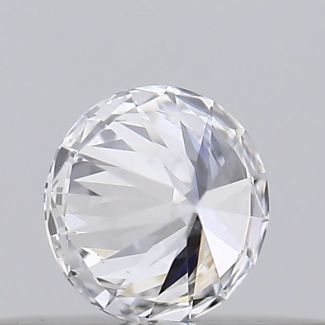 0.15 Carat Round D VS2 EX GIA Natural Diamond