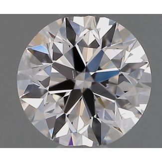 0.7 Carat Round D VS2 EX VG GIA Natural Diamond