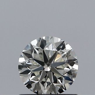 0.65 Carat Round K SI1 VG EX GIA Natural Diamond