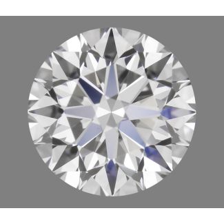 0.5 Carat Round H VVS2 EX VG GIA Natural Diamond