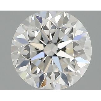 0.3 Carat Round G VVS2 GD EX GIA Natural Diamond