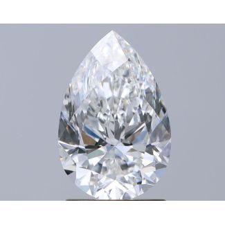 1.8 Carat Pear F VVS2 - EX VG GIA Natural Diamond