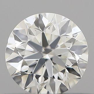 0.4 Carat Round F VS1 VG EX IGI Natural Diamond