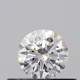 0.3 Carat Round D SI1 EX GIA Natural Diamond