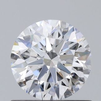 0.61 Carat Round D SI1 EX GIA Natural Diamond