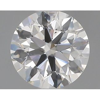 0.5 Carat Round G VS2 EX GIA Natural Diamond