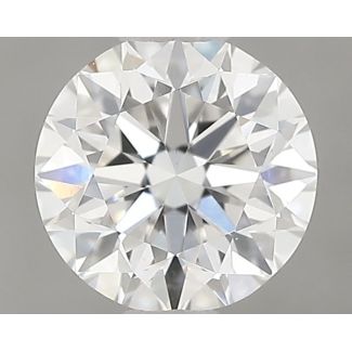 0.8 Carat Round F VVS2 VG GIA Natural Diamond