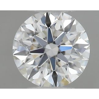 0.28 Carat Round F VVS1 EX GIA Natural Diamond