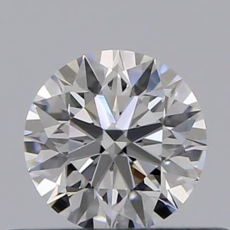 0.33 Carat Round F VS1 EX GIA Natural Diamond