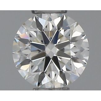 0.31 Carat Round H IF EX IGI Natural Diamond