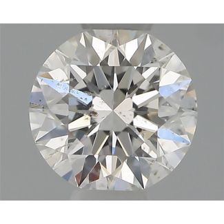 0.32 Carat Round G SI2 EX GIA Natural Diamond