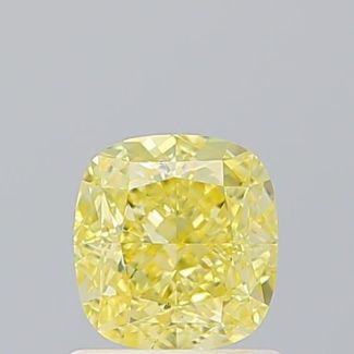 1.0 Carat Cushion Brilliant Yellow SI1 - EX VG GIA Natural Diamond