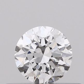 0.3 Carat Round F SI2 VG EX GIA Natural Diamond