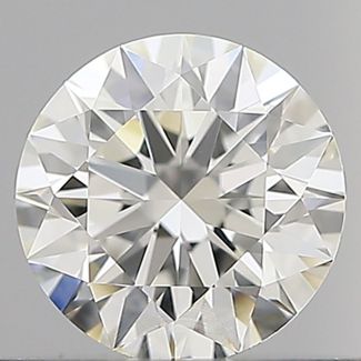 0.56 Carat Round G VVS1 EX IGI Natural Diamond