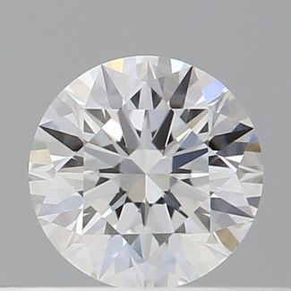 0.36 Carat Round D VVS1 EX GIA Natural Diamond